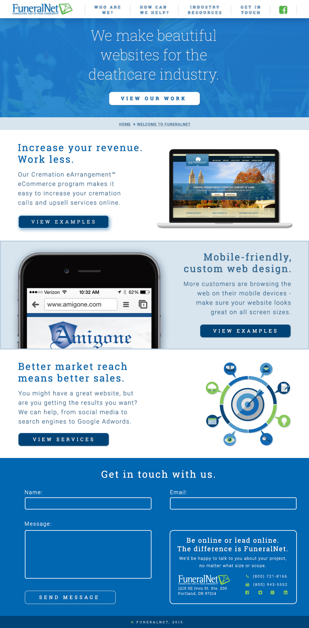 FuneralNET Home Page